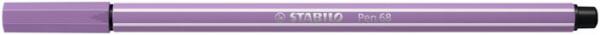 Fixka, 1 mm, STABILO "Pen 68", sivo fialová