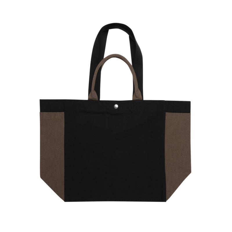 BEAU AWARE™ všestr. shopper taška z 400 gsm recykl. plátna čierna 2