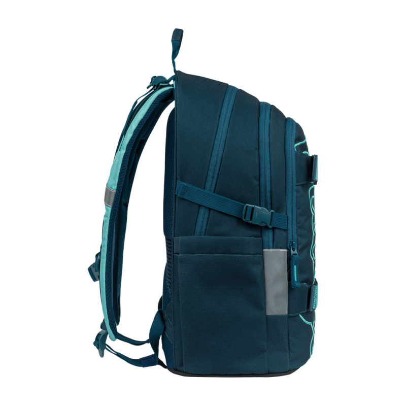 BAAGL SADA 3 Skate Petrol: batoh, peračník, športová taška GRS 2