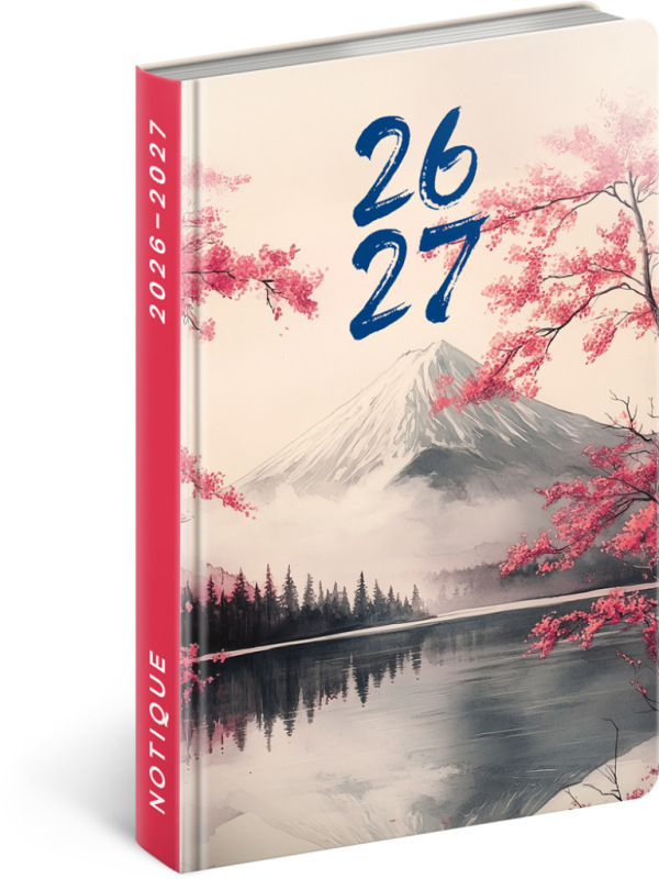 NOTIQUE 18-mesačný diár Petito – Japonsko 2026/2027, 11 x 16 cm