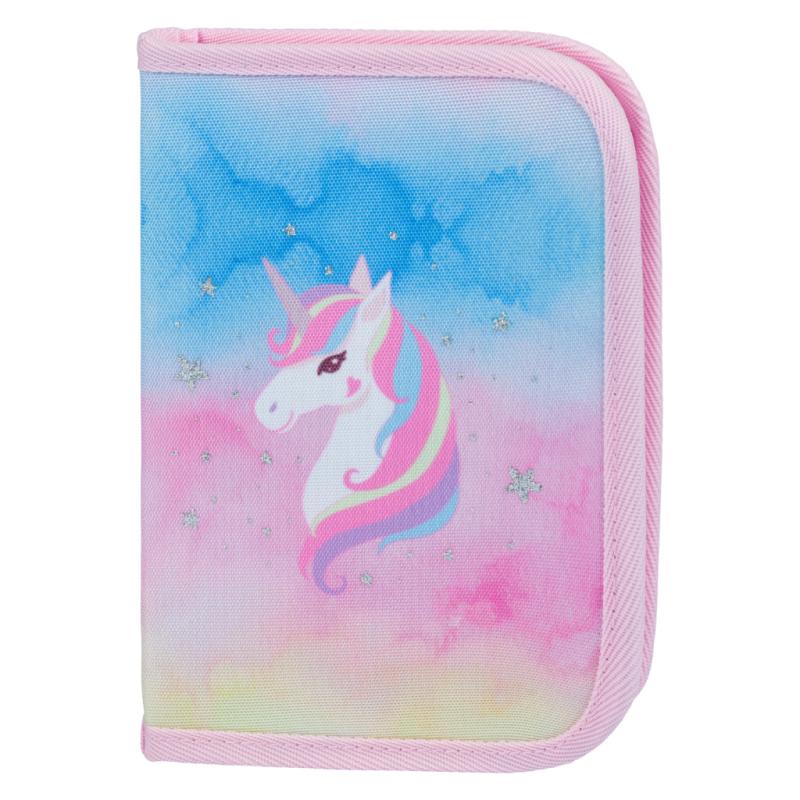 BAAGL SET 5 Airy Rainbow unicorn: batoh, peračník, vrecko, peňaženka, box na desiatu