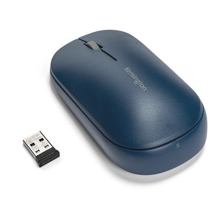 Myš, bezdrôtová, optická, KENSINGTON "SureTrack™ Dual", modrá