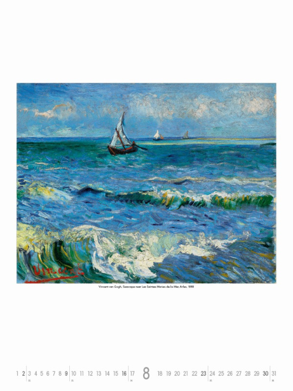 Nástenný kalendár Vincent van Gogh 2026 5