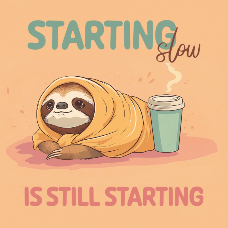 NOTIQUE Grid calendar Lazy Sloths 2027, 30 x 30 cm 2