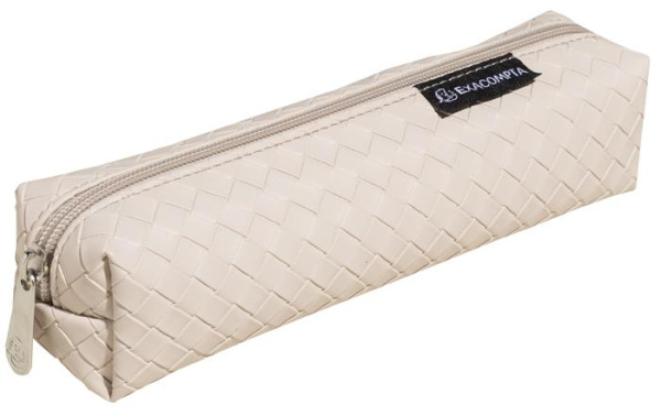 Peračník, na zips, hranatý, EXACOMPTA "Sienna", mix farieb 3