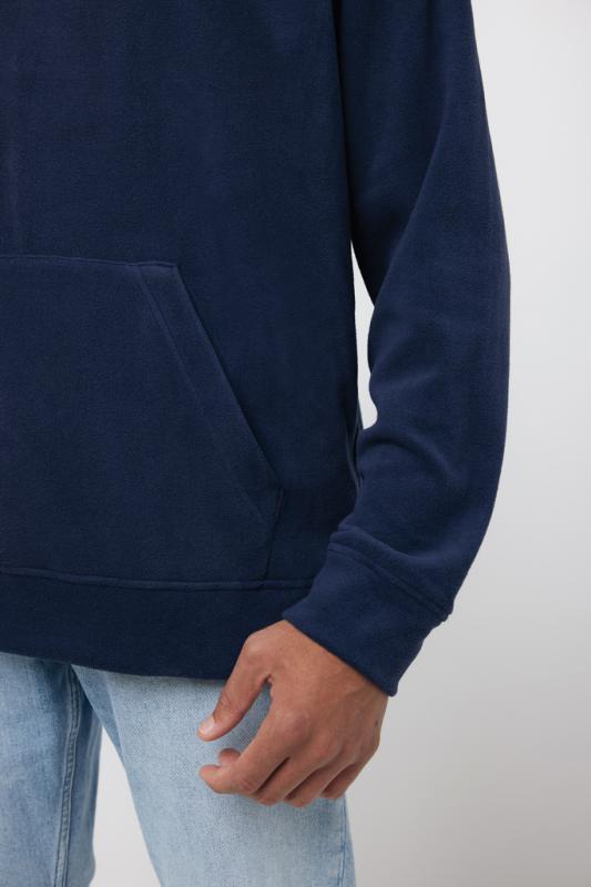 Micro fleece mikina Iqoniq Trivor z recykl. polyesteru námornícka modrá XXXL 14