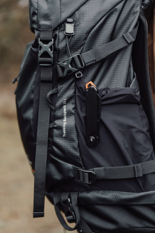 Nordic Drift skladací nôž čierna 10