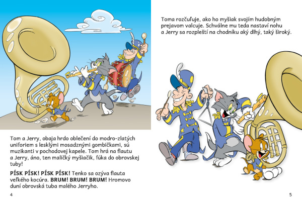 PREŠIBANÍ MUZIKANTI – Tom a Jerry v obrázkovom príbehu 1