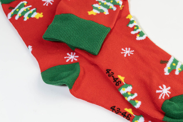 Julsokka vianočné ponožky, stromček 3