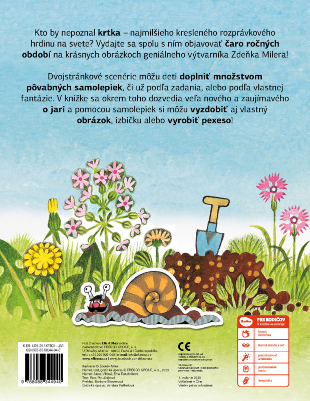 KRTKO a JAR ─ Kniha samolepiek 6