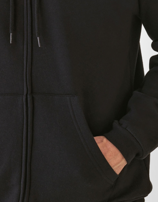 Unisex mikina s kapucňou a zipsom ID.205 50/50 1