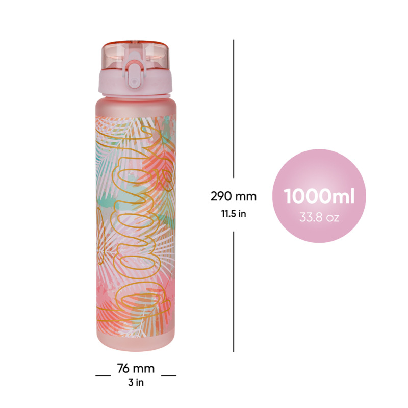 BAAGL Tritanová fľaša na nápoje Sunset, 1000 ml 5