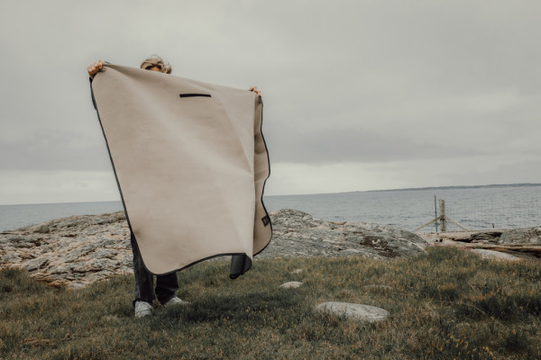 VINGA Baltimore RCS pikniková deka greige 4