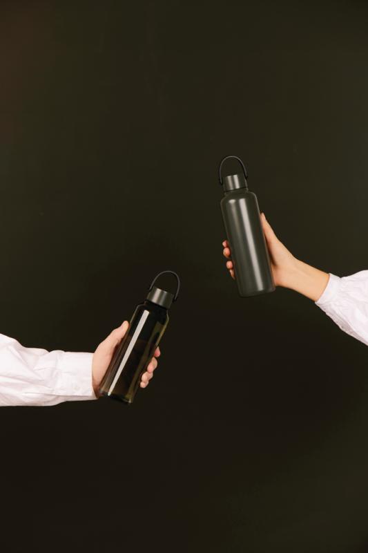 VINGA Baltimore RCS RPET fľaša 550 ml zelená 7