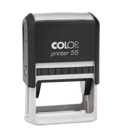 Pečiatka, COLOP, "Printer 55", s modrou poduškou