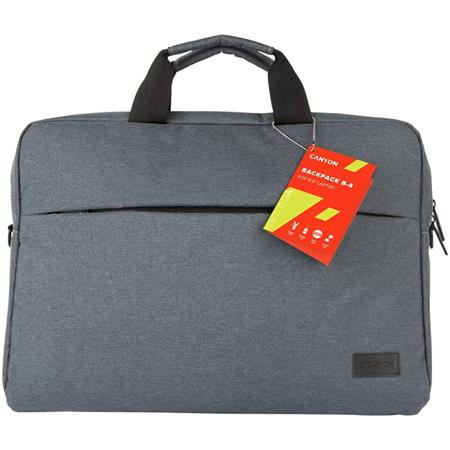 Taška na notebook, 15,6", CANYON "B-4", sivá 1