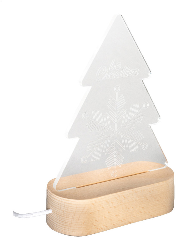 Woodify Xmas LED svetelná trofej na vianočný stromček 7