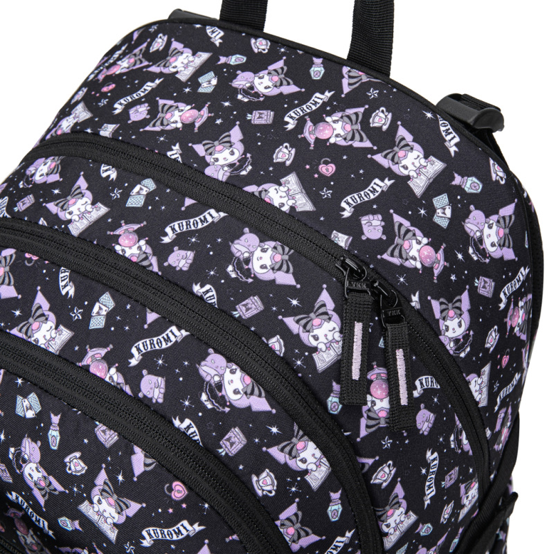BAAGL SADA 3 Skate Kuromi Black: batoh, peračník, športová taška GRS 6