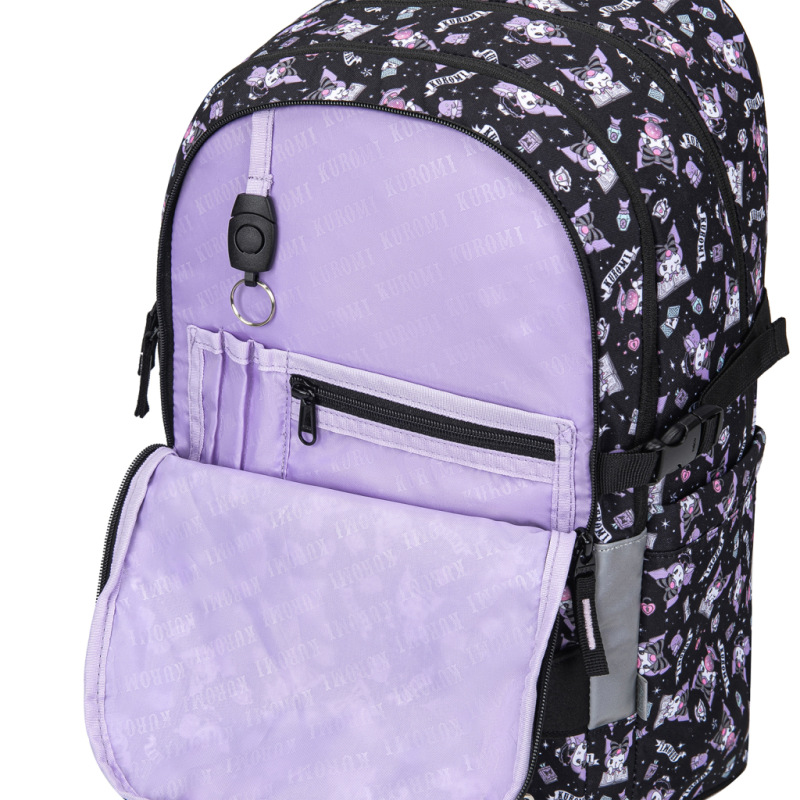 BAAGL SADA 3 Skate Kuromi Black: batoh, peračník, športová taška GRS 7