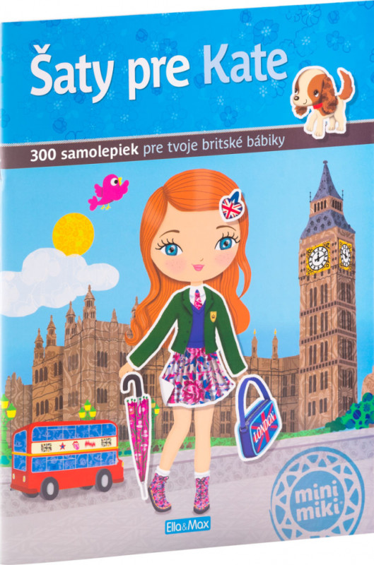 Šaty pre KATE – Kniha samolepiek