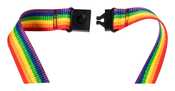 Nuvra dúhový lanyard 5
