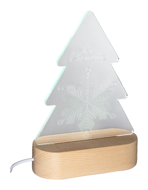 Woodify Xmas LED svetelná trofej na vianočný stromček 5