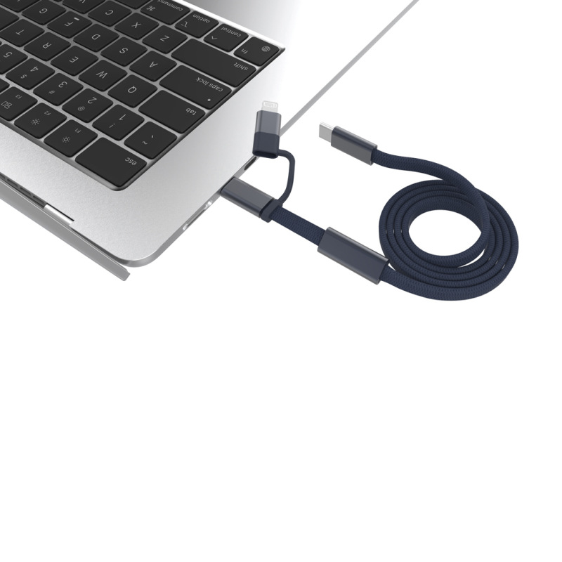 Arc RCS 60W 120 cm 2 v 1 rýchlonabíjací kábel modrá 3