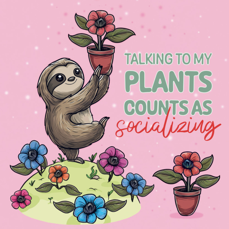 NOTIQUE Grid calendar Lazy Sloths 2027, 30 x 30 cm 7