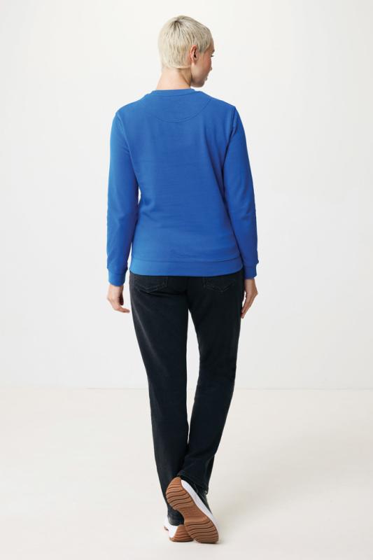 Mikina IQONIQ Zion z recykl. bavlny kráľovská modrá XXS 7