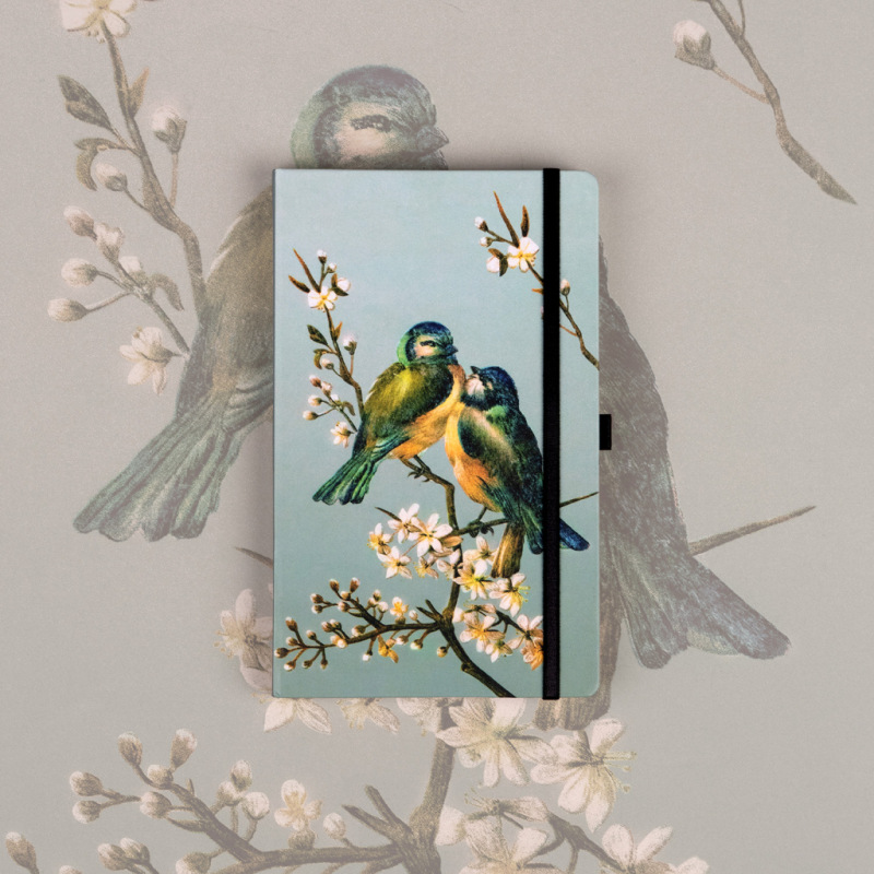 NOTIQUE Notes Vtáci Kateřiny Winterové, bodkovaný, 13 x 21 cm 4