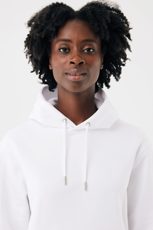 IQONIQ Joshua Unisex mikina s kapucňou z rec. bavlny recycled white XXXL 13