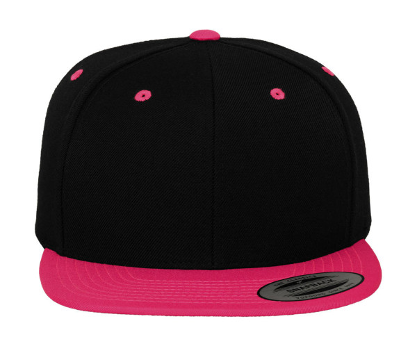 Dvojfarebná klasická šiltovka Snapback 5