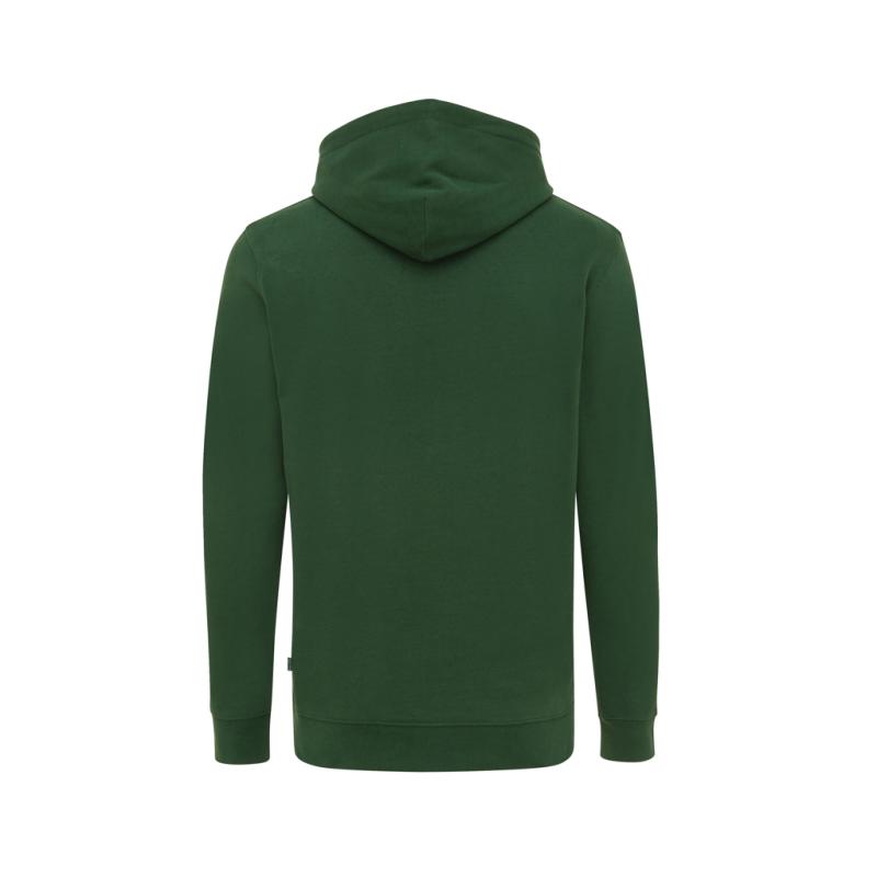 Mikina s kapucňou Iqoniq Jasper z recykl. bavlny forest green XL 2