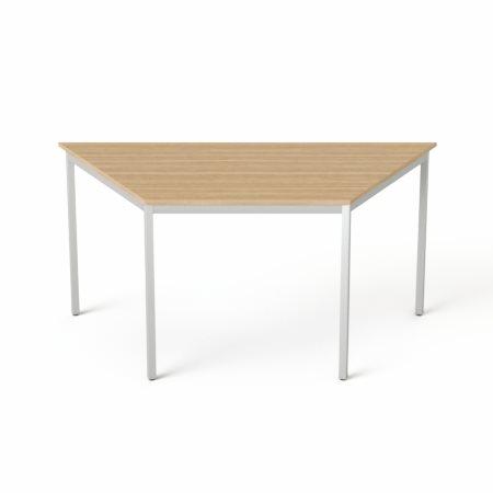 Stôl, univerzálny, s kovovými nohami, tvar lichobežníka, 75x150/75 cm, MAYAH "Freedom SV-4