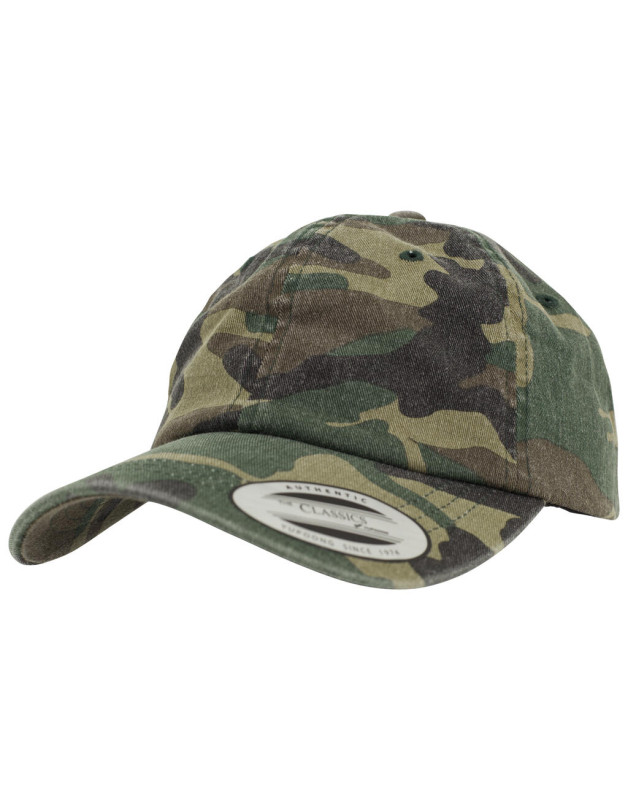 Low Profile Camo Washed šiltovka 2