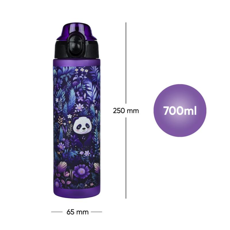 BAAGL Tritanová fľaša na nápoje Jungle Panda, 700 ml