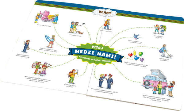 Veľká knižka VLAKY pre malých rozprávačov 4