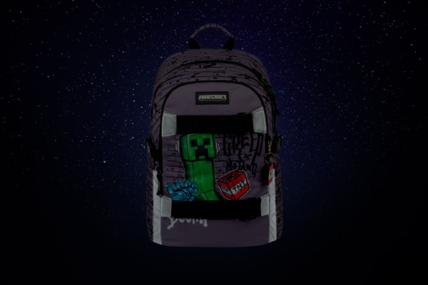 BAAGL SADA 3 Skate Minecraft TNT: Batoh, Etue, Vrecko 6