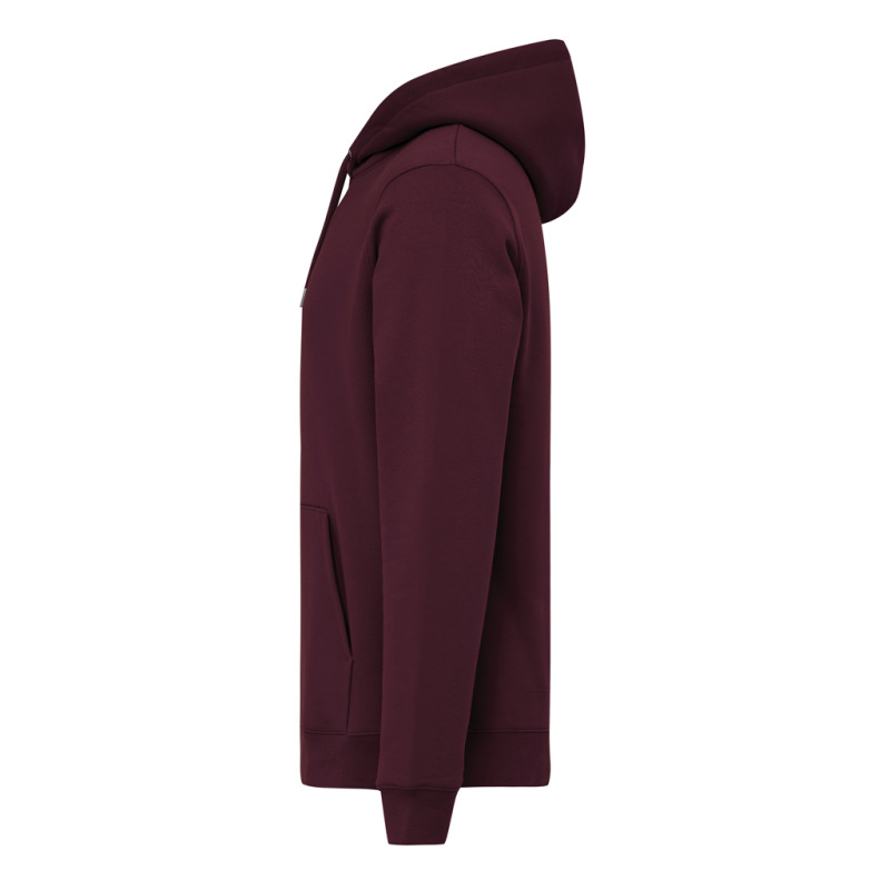 IQONIQ Joshua Unisex mikina s kapucňou z rec. bavlny merlot XS 2