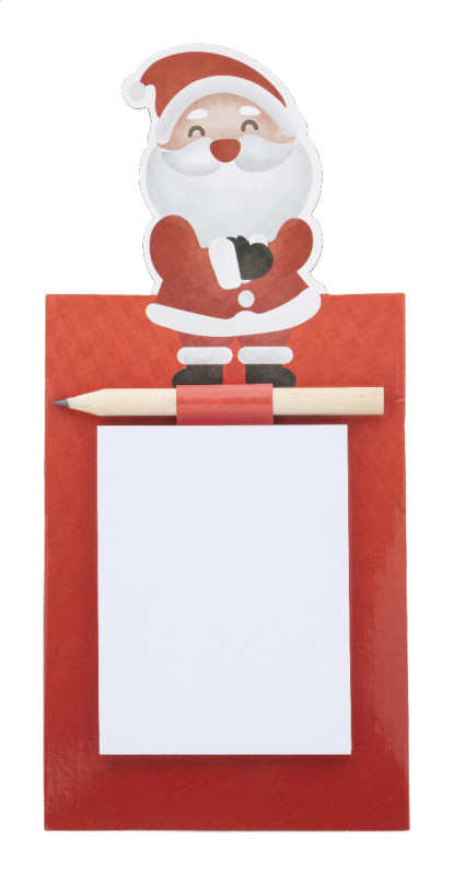 Julliste Vianočný magnetický zápisník, Santa Claus