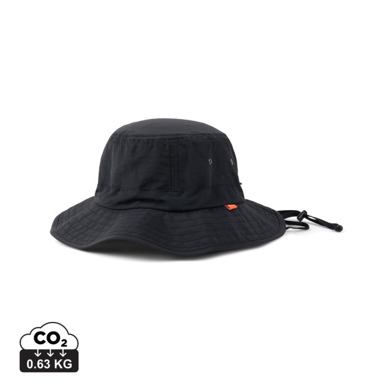 Nordic Drift RCS Horizon klobúk bucket hat UPF 50+ čierna