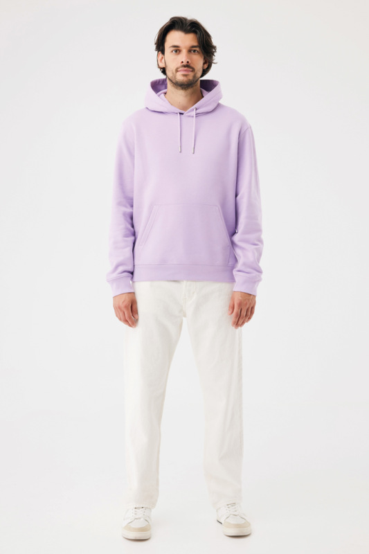IQONIQ Joshua Unisex mikina s kapucňou z rec. bavlny lavender XXL 12