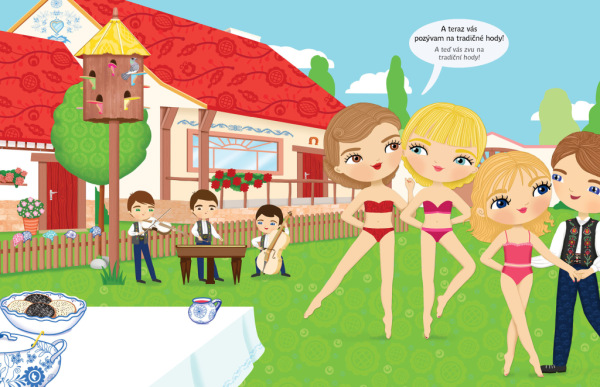 Šaty pre NATÁLKU ─ Kniha samolepiek 1