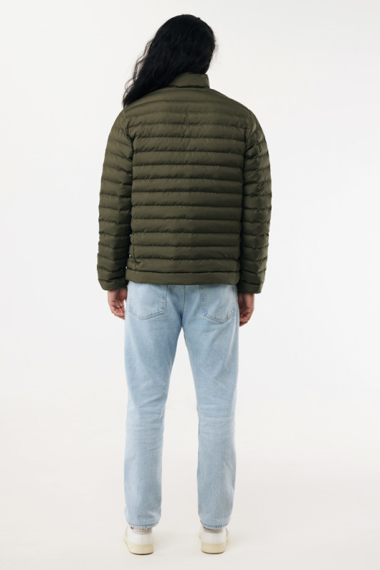 IQONIQ Maiko pánska prešívaná bunda z rec. polyesteru khaki S 7