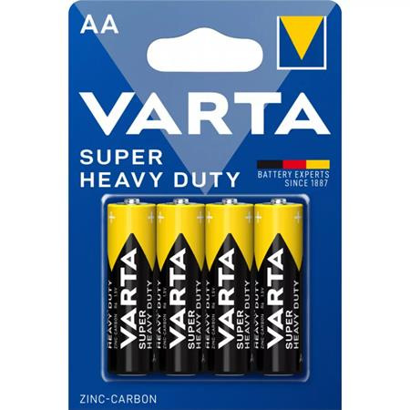Batéria, AA tužková, 4 ks, VARTA "Super Heavy Duty" 1