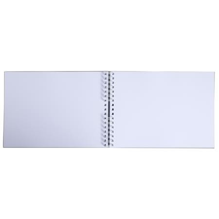 Fotoalbum, špirálový, 32 x 22 cm, 25 listov, EXACOMPTA "Autentik", šalvia 4