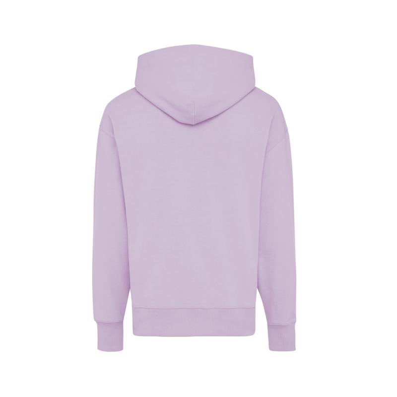 Mikina s kapucňou Iqoniq Yoho relaxed fit z recykl. bavlny lavender M 2