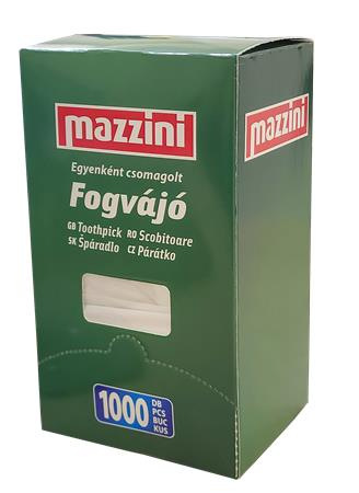 Špáradlá, hygienicky balené, 1000 ks, MAZZINI 1