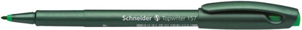 Popisovač, 0,8 mm, SCHNEIDER "157", zelený