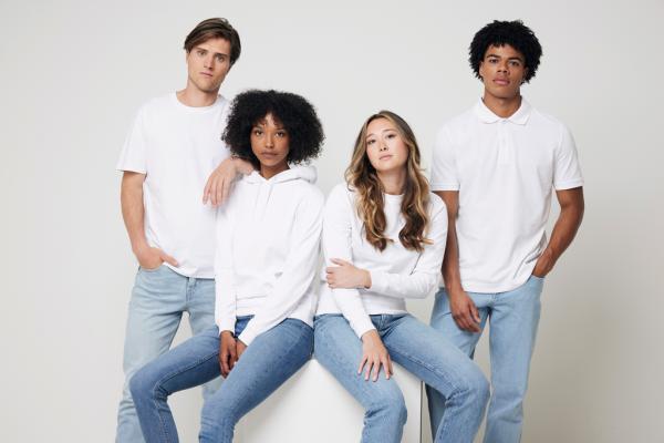 Mikina s kapucňou IQONIQ Jasper z recykl. bavlny recycled white XXS 5